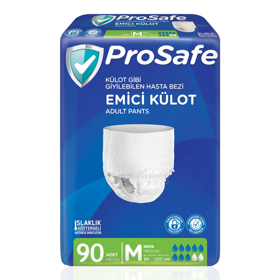 Prosafe Emici Külot M-Medium Beden 90 Adet - 1