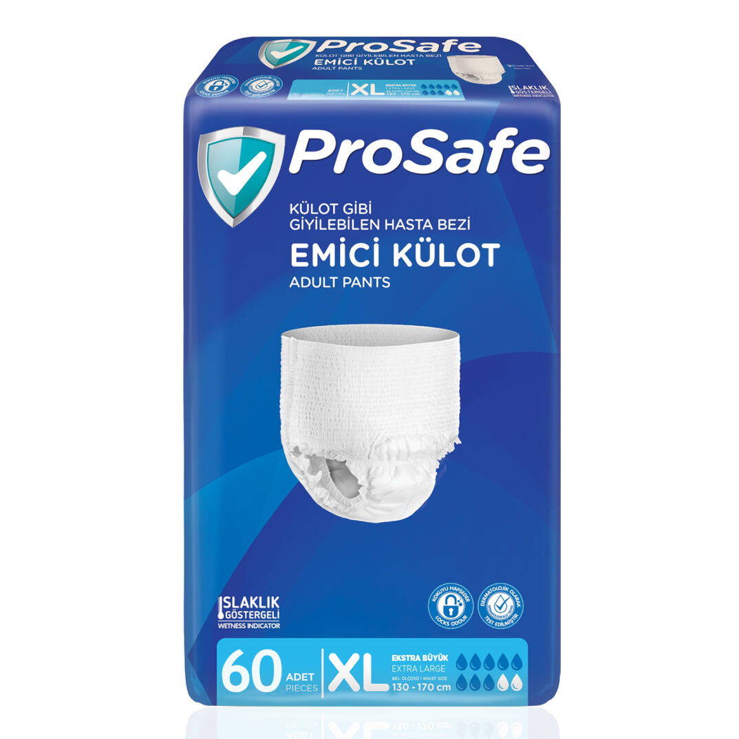 Prosafe Emici Külot XL-Extra Large Beden 60 Adet - 1