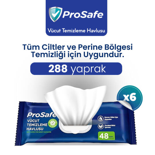 Prosafe Vücut Temizleme Havlusu 288 Adet
