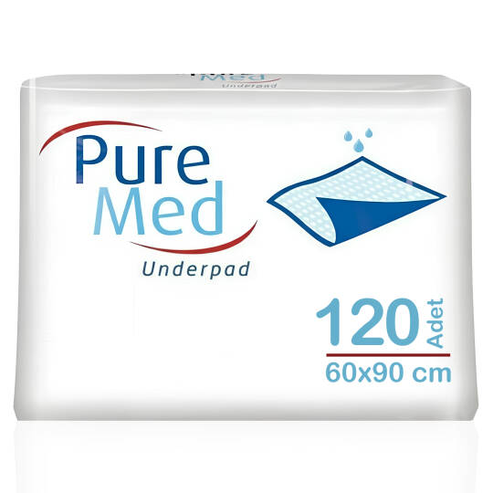 Puremed Yatak Koruyucu Örtü 60X90 Cm 120 Adet