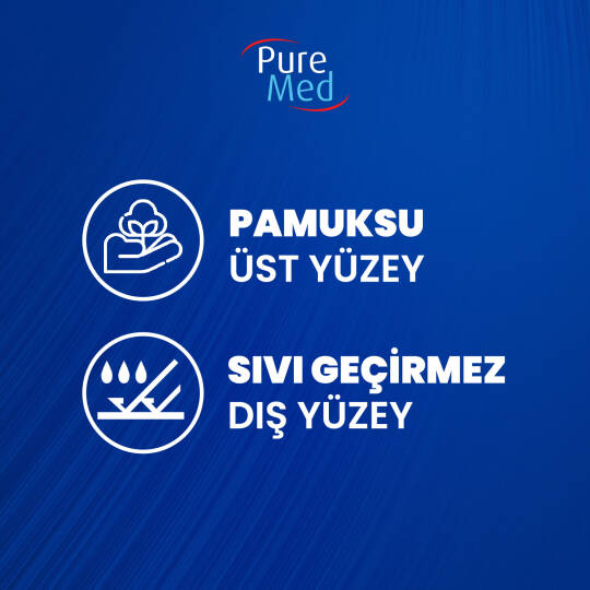 Puremed Yatak Koruyucu Örtü 60X90 Cm 60 Adet - 2