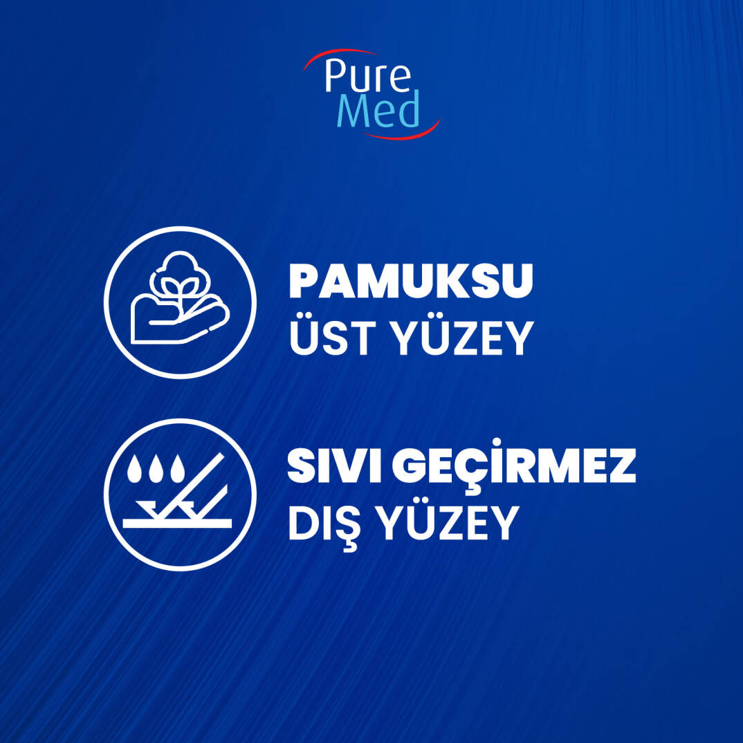 Puremed Yatak Koruyucu Örtü 90x180 Cm 120 Adet - 3