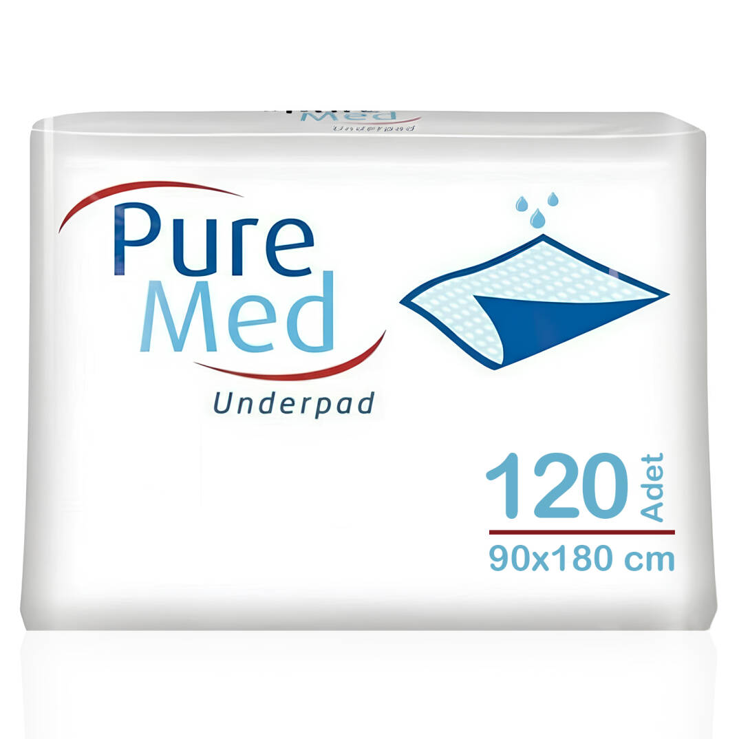 Puremed Yatak Koruyucu Örtü 90x180 Cm 120 Adet - 1