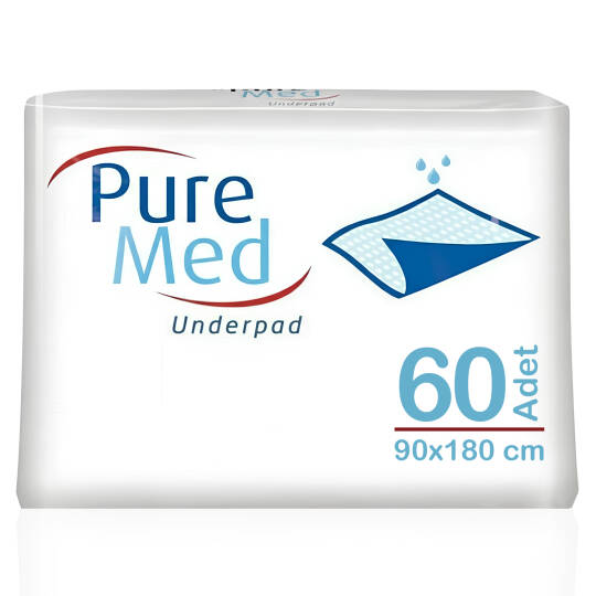 Puremed Yatak Koruyucu Örtü 90x180 Cm 60 Adet
