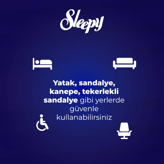 Sleepy Yatak Koruyucu Örtü 60x90 Cm 120 Adet - 2