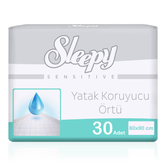 Sleepy Yatak Koruyucu Örtü 60x90 Cm 30 Adet