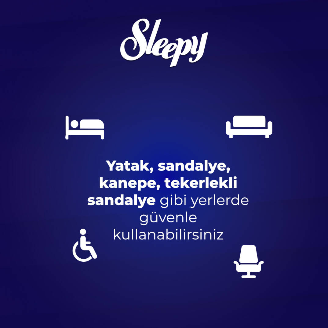 Sleepy Yatak Koruyucu Örtü 60x90 Cm 60 Adet - 2