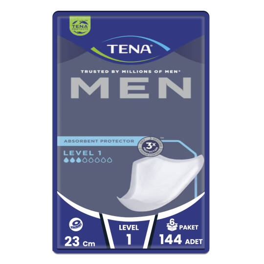 Tena Men Level 1 Erkek Mesane Pedi 144 Adet - 5