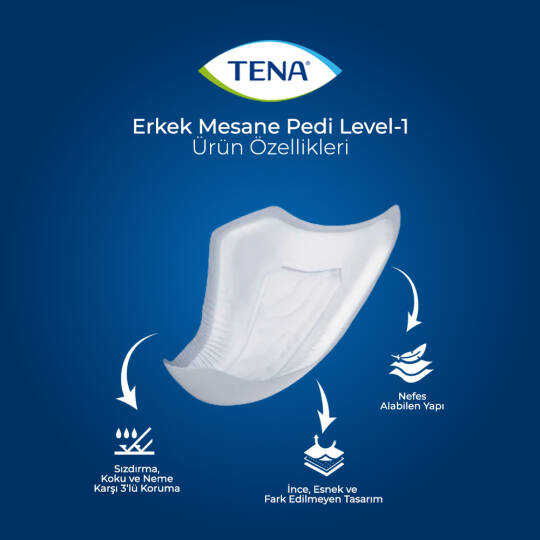 Tena Men Level 1 Erkek Mesane Pedi 96 Adet - 2