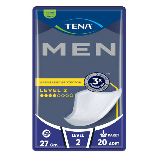 Tena Men Level 2 Erkek Mesane Pedi 20 Adet - 5