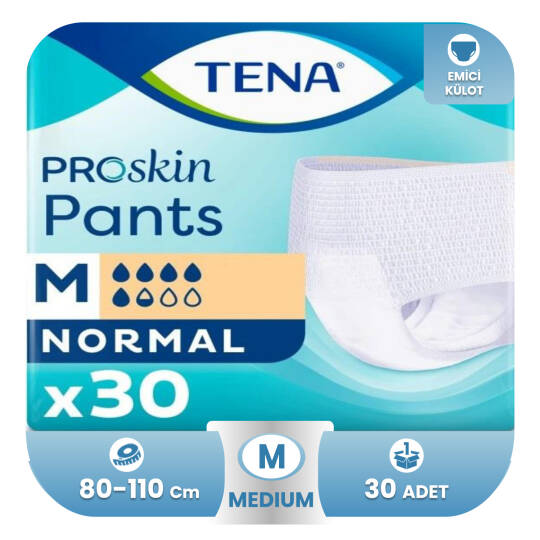 Tena Pants Emici Külot 5.5 Damla M-Medium Beden 30 Adet