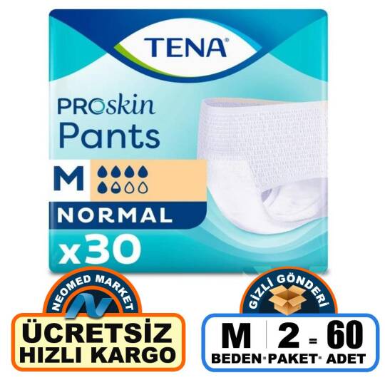 Tena Pants Emici Külot 5.5 Damla M-Medium Beden 60 Adet