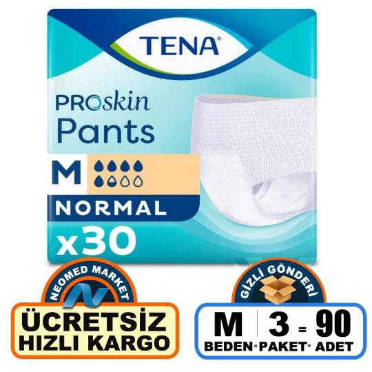 Tena Pants Emici Külot 5.5 Damla M-Medium Beden 90 Adet