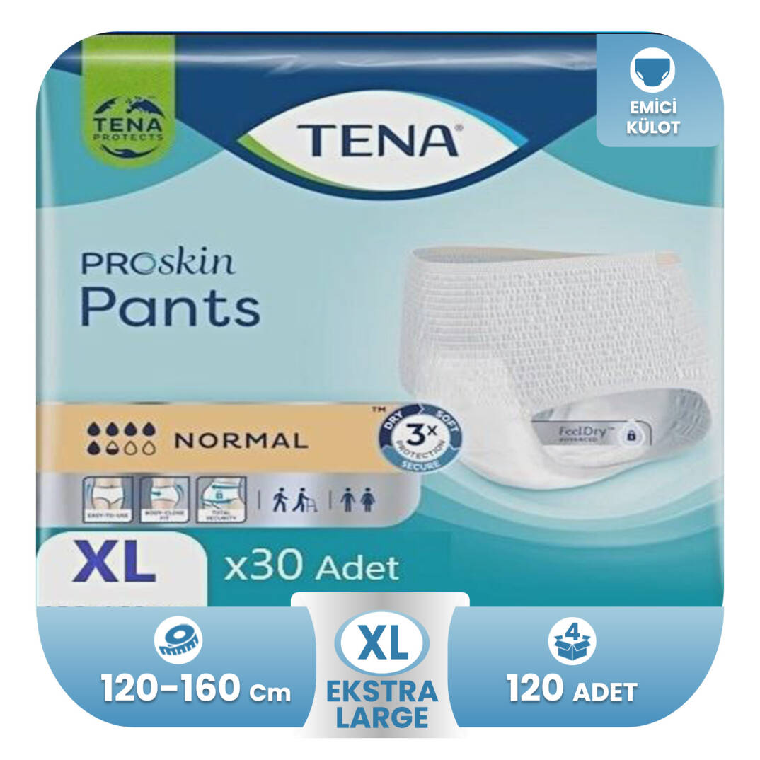 Tena Pants Emici Külot 5.5 Damla XL-Extra Large Beden 120 Adet - 3