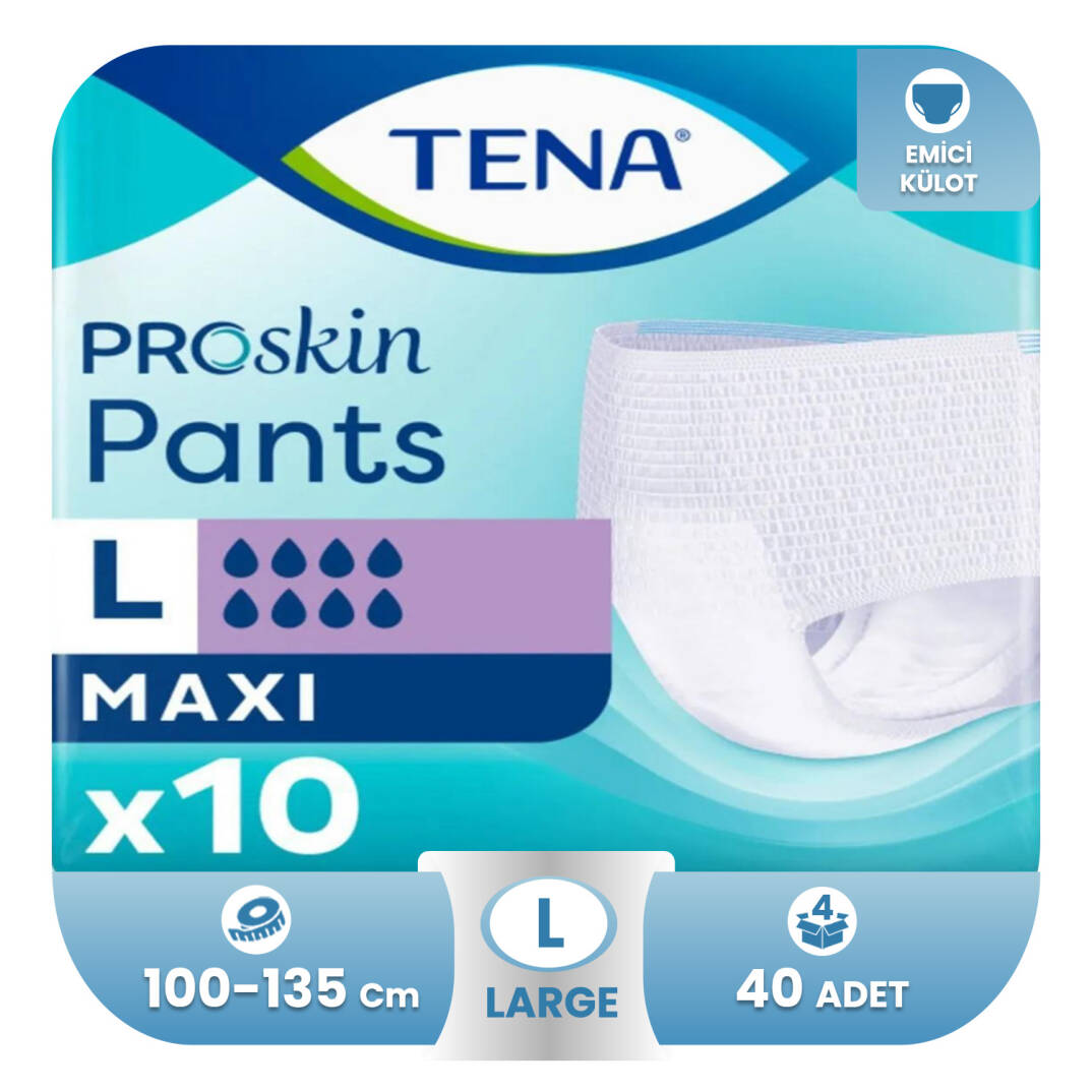 Tena Pants Maxi Emici Külot 8 Damla L-Large 40 Adet - 1