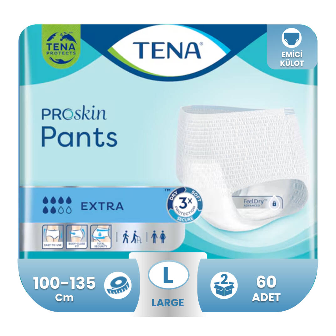 Tena Pants Plus Emici Külot 6 Damla L-Large Beden 60 Adet - 1