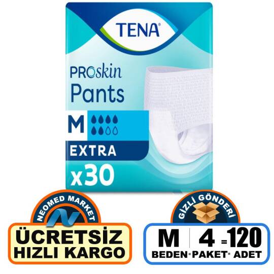 Tena Pants Plus Emici Külot 6 Damla M-Medium Beden 120 Adet