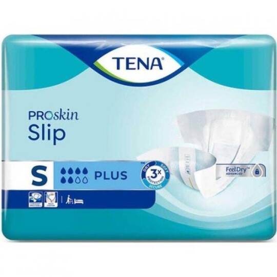 Tena Proskin Slip Plus Belbantlı Hasta Bezi S-Small Beden 120 Adet