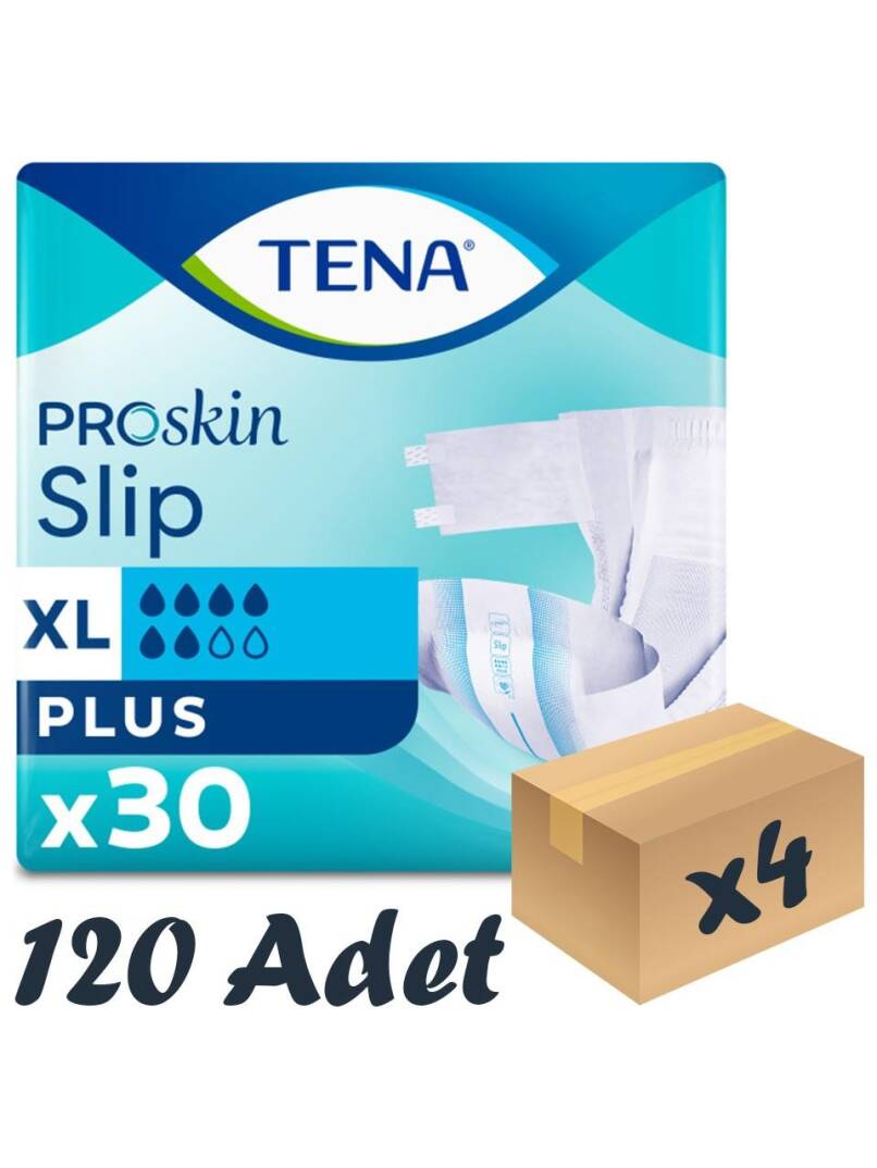 Tena Proskin Slip Plus Belbantlı Hasta Bezi XL-Extra Large Beden 120 Adet - 1