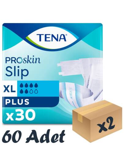 Tena Proskin Slip Plus Belbantlı Hasta Bezi XL-Extra Large Beden 60 Adet