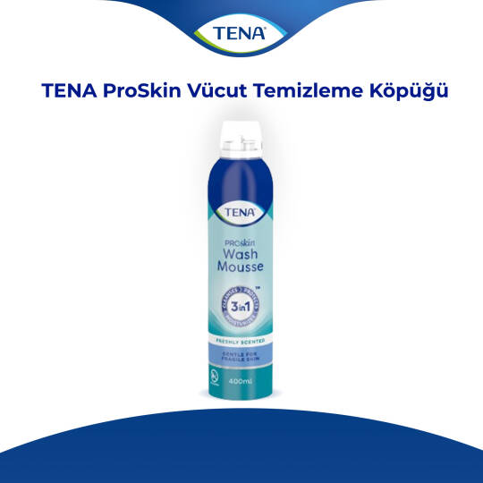Tena ProSkin Vücut Temizleme Köpüğü 400ml - 1 Adet
