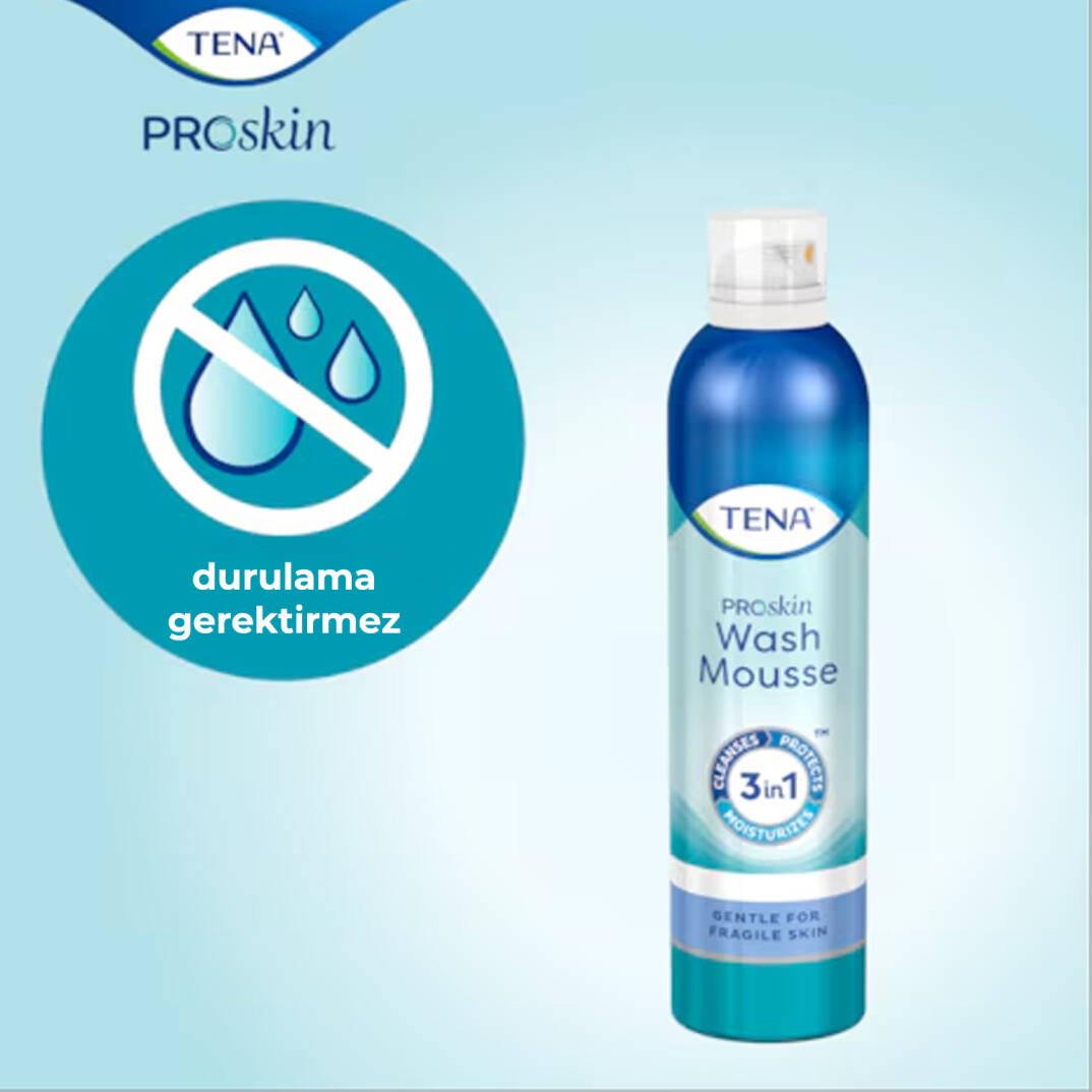 Tena ProSkin Vücut Temizleme Köpüğü 400ml - 2 Adet - 2