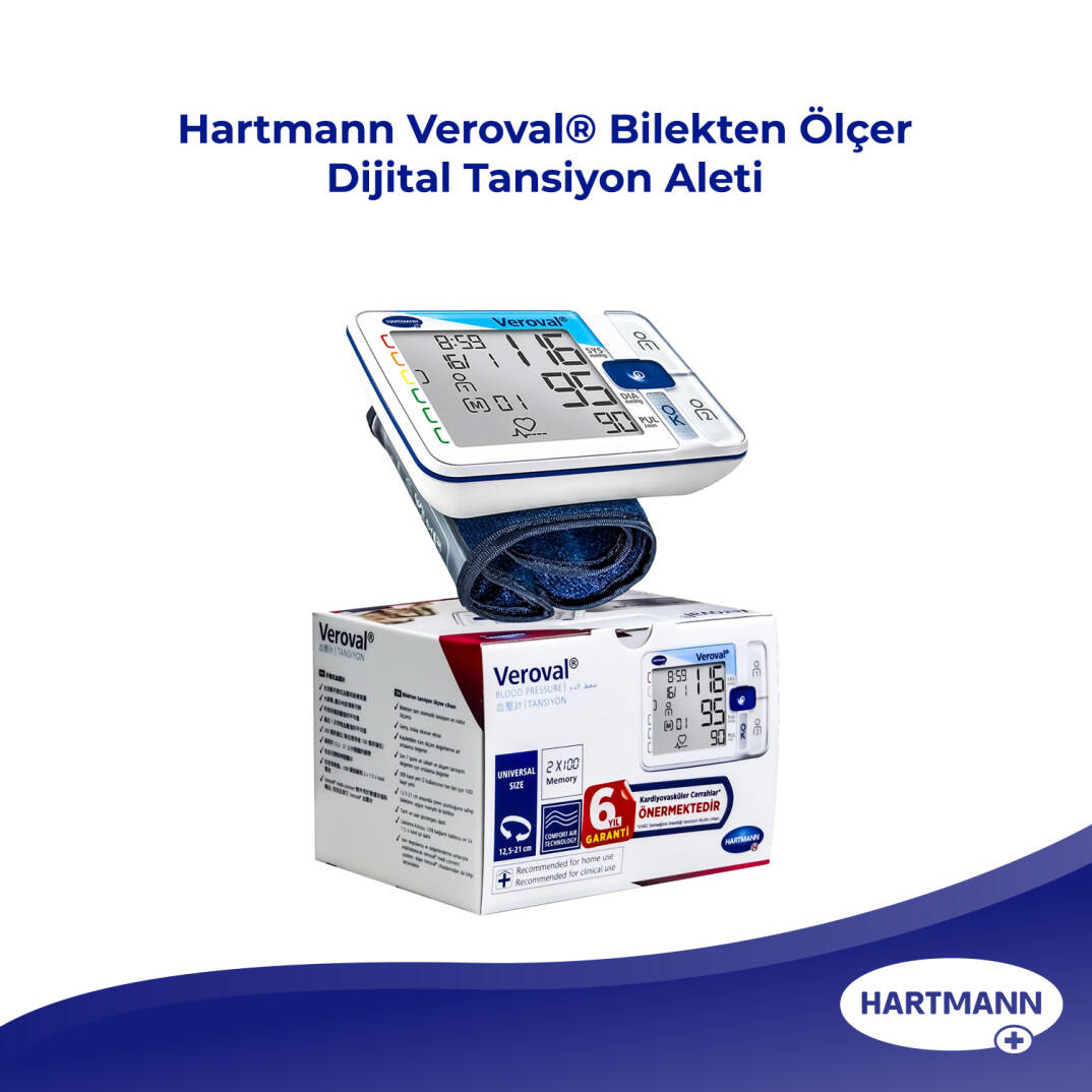 Veroval Wrist Bilekten Ölçer Tansiyon Aleti - 2