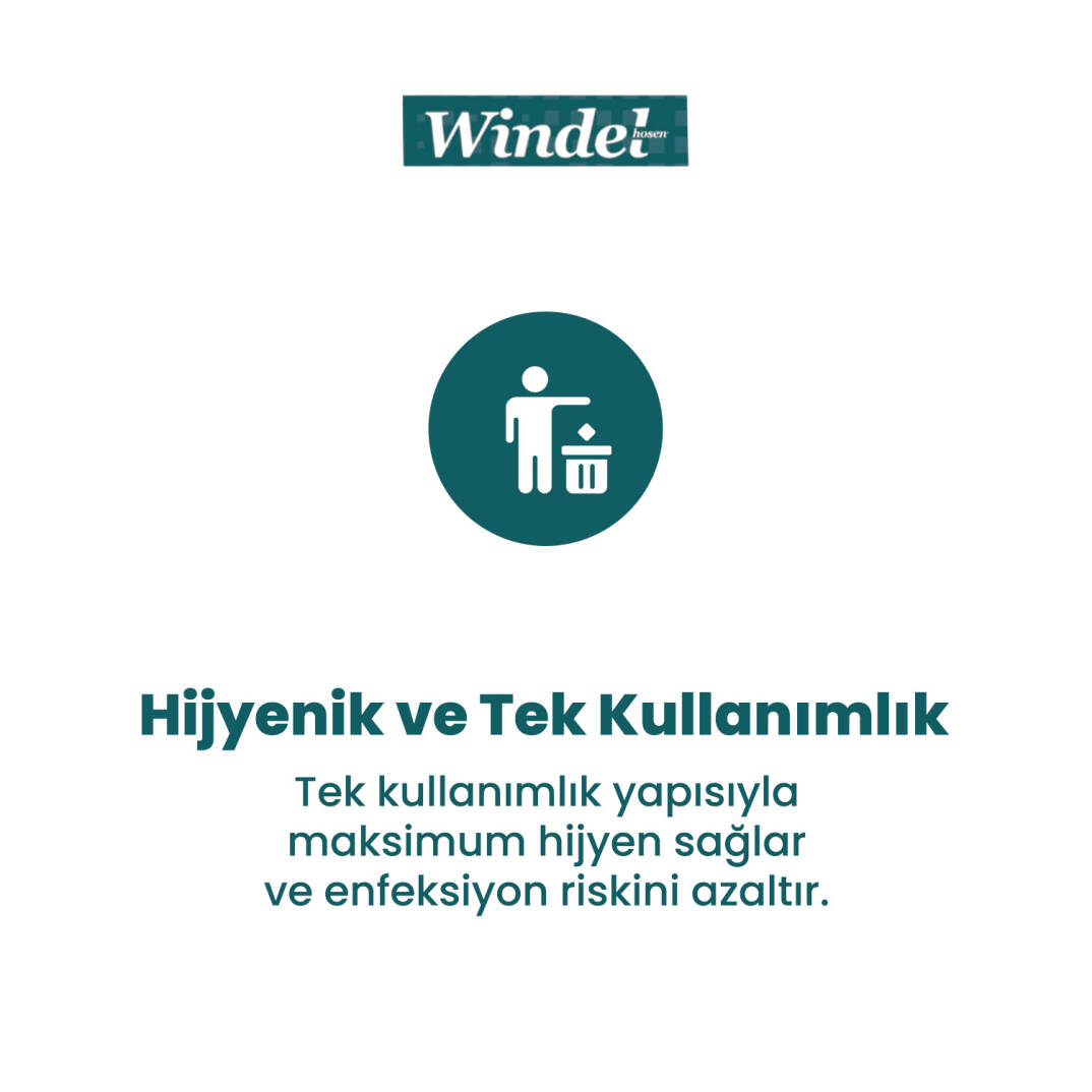 Windelhose Yatak Koruyucu Örtü  60x90 Cm 120 Adet - 5